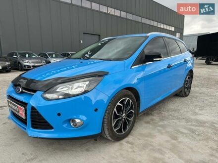 Синий Форд Фокус, объемом двигателя 1.6 л и пробегом 259 тыс. км за 8940 $, фото 1 на Automoto.ua