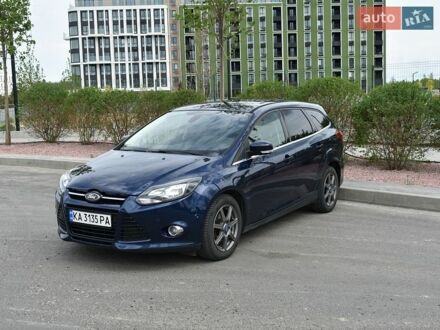 Синий Форд Фокус, объемом двигателя 1.6 л и пробегом 213 тыс. км за 9000 $, фото 1 на Automoto.ua