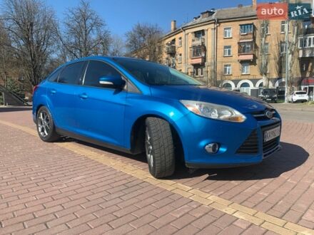 Синій Форд Фокус, об'ємом двигуна 2 л та пробігом 257 тис. км за 6750 $, фото 1 на Automoto.ua