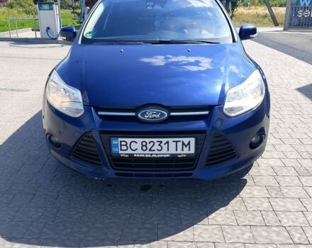 Синій Форд Фокус, об'ємом двигуна 2 л та пробігом 270 тис. км за 8000 $, фото 1 на Automoto.ua