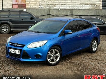 Синий Форд Фокус, объемом двигателя 2 л и пробегом 191 тыс. км за 6850 $, фото 1 на Automoto.ua
