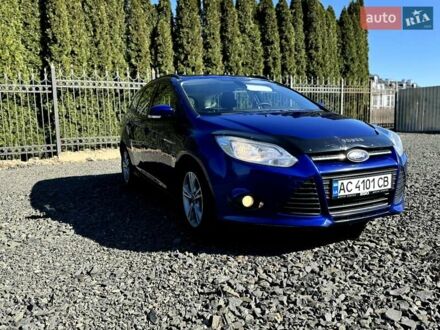 Форд Фокус 2014 в Луцке на Automoto.ua Синий Форд Фокус, объемом двигателя 1.56 л и пробегом 290 тыс. км за 7200 $, фото 1 на Automoto.ua