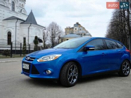 Синий Форд Фокус, объемом двигателя 2 л и пробегом 88 тыс. км за 9200 $, фото 1 на Automoto.ua