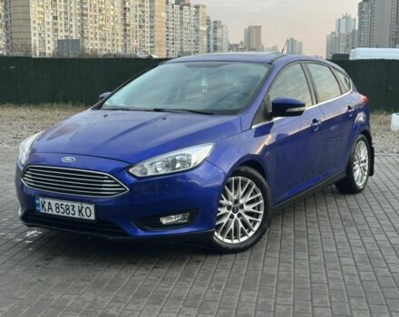 Синий Форд Фокус, объемом двигателя 2 л и пробегом 215 тыс. км за 8500 $, фото 1 на Automoto.ua