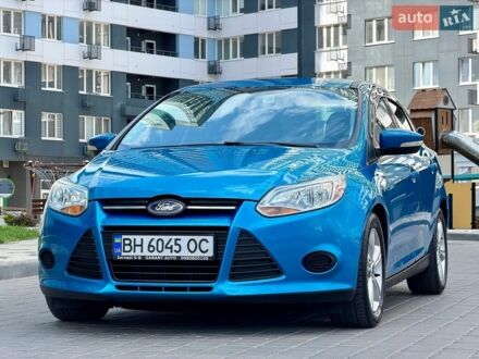 Синій Форд Фокус, об'ємом двигуна 2 л та пробігом 160 тис. км за 6999 $, фото 1 на Automoto.ua