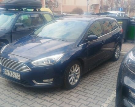 Синий Форд Фокус, объемом двигателя 1.5 л и пробегом 228 тыс. км за 11200 $, фото 1 на Automoto.ua
