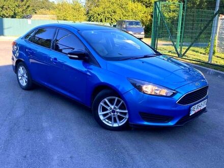 Синій Форд Фокус, об'ємом двигуна 2 л та пробігом 195 тис. км за 6000 $, фото 1 на Automoto.ua