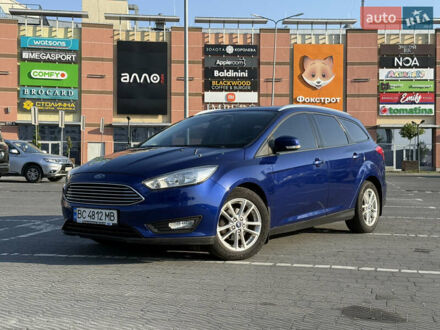 Форд Фокус 2015 в Львове на Automoto.ua Синий Форд Фокус, объемом двигателя 1 л и пробегом 78 тыс. км за 8000 $, фото 1 на Automoto.ua