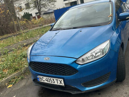 Синий Форд Фокус, объемом двигателя 2 л и пробегом 215 тыс. км за 8000 $, фото 1 на Automoto.ua