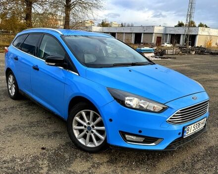 Синий Форд Фокус, объемом двигателя 1.5 л и пробегом 221 тыс. км за 7700 $, фото 1 на Automoto.ua