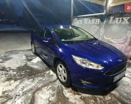 Синий Форд Фокус, объемом двигателя 1.5 л и пробегом 209 тыс. км за 9200 $, фото 1 на Automoto.ua