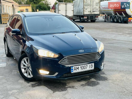 Синій Форд Фокус, об'ємом двигуна 2 л та пробігом 236 тис. км за 10100 $, фото 1 на Automoto.ua
