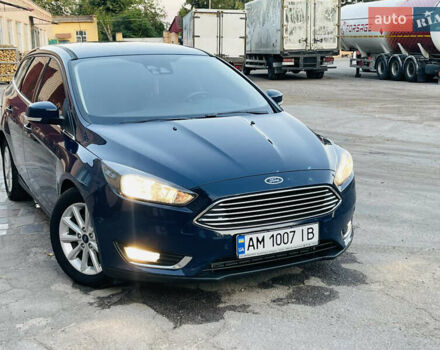 Синий Форд Фокус, объемом двигателя 2 л и пробегом 236 тыс. км за 10100 $, фото 1 на Automoto.ua