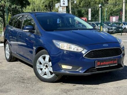 Синий Форд Фокус, объемом двигателя 2 л и пробегом 239 тыс. км за 8400 $, фото 1 на Automoto.ua