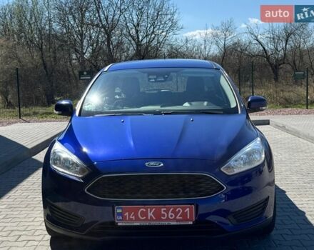 Синий Форд Фокус, объемом двигателя 1.5 л и пробегом 229 тыс. км за 7800 $, фото 1 на Automoto.ua