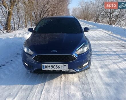Синий Форд Фокус, объемом двигателя 1.5 л и пробегом 299 тыс. км за 8700 $, фото 1 на Automoto.ua