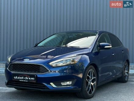 Синий Форд Фокус, объемом двигателя 2 л и пробегом 208 тыс. км за 8599 $, фото 1 на Automoto.ua