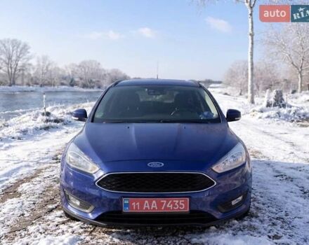 Синий Форд Фокус, объемом двигателя 1.5 л и пробегом 142 тыс. км за 8200 $, фото 1 на Automoto.ua