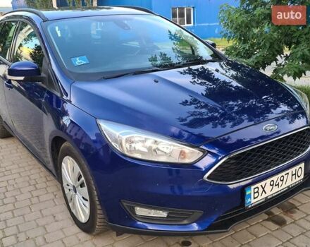 Синій Форд Фокус, об'ємом двигуна 1.5 л та пробігом 160 тис. км за 10137 $, фото 1 на Automoto.ua