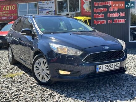 Синій Форд Фокус, об'ємом двигуна 1.5 л та пробігом 268 тис. км за 8000 $, фото 1 на Automoto.ua