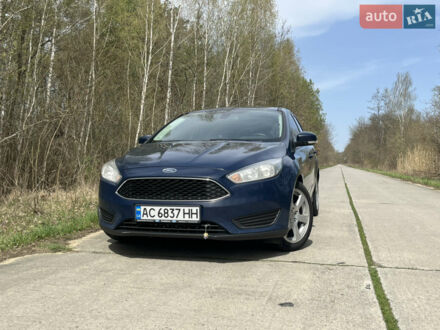 Синий Форд Фокус, объемом двигателя 1.5 л и пробегом 210 тыс. км за 8000 $, фото 1 на Automoto.ua