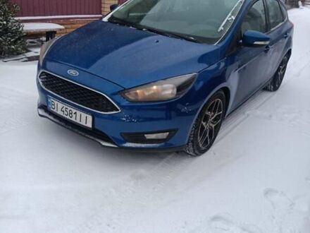 Синій Форд Фокус, об'ємом двигуна 2 л та пробігом 145 тис. км за 9600 $, фото 1 на Automoto.ua