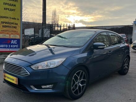 Синій Форд Фокус, об'ємом двигуна 2 л та пробігом 114 тис. км за 9700 $, фото 1 на Automoto.ua