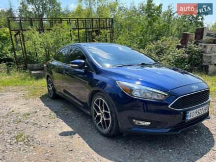 Форд Фокус 2017 в Ужгороде на Automoto.ua Синий Форд Фокус, объемом двигателя 2 л и пробегом 97 тыс. км за 10000 $, фото 1 на Automoto.ua