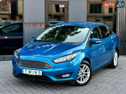 Синий Форд Фокус, объемом двигателя 2 л и пробегом 105 тыс. км за 8500 $, фото 1 на Automoto.ua