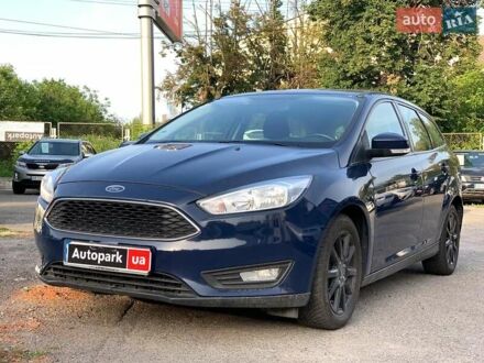 Синий Форд Фокус, объемом двигателя 1.5 л и пробегом 126 тыс. км за 11690 $, фото 1 на Automoto.ua