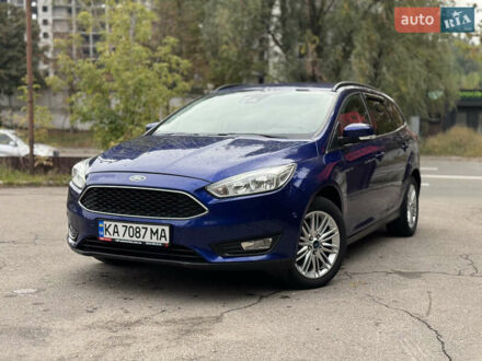 Форд Фокус 2017 в Виннице на Automoto.ua Синий Форд Фокус, объемом двигателя 1.5 л и пробегом 186 тыс. км за 9500 $, фото 1 на Automoto.ua