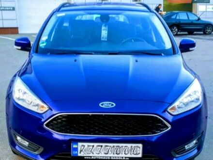 Синій Форд Фокус, об'ємом двигуна 1.5 л та пробігом 116 тис. км за 12500 $, фото 1 на Automoto.ua