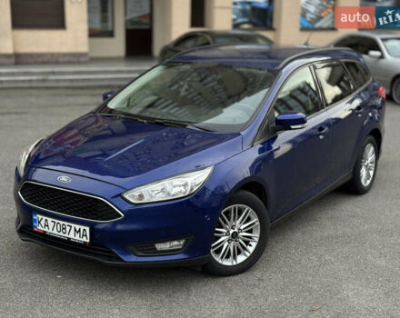 Синий Форд Фокус, объемом двигателя 1.5 л и пробегом 191 тыс. км за 10500 $, фото 1 на Automoto.ua