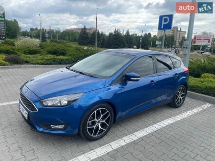 Синій Форд Фокус, об'ємом двигуна 2 л та пробігом 142 тис. км за 9500 $, фото 1 на Automoto.ua