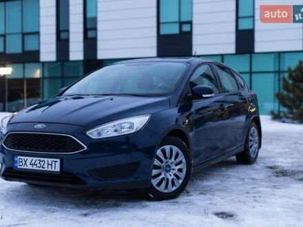 Синий Форд Фокус, объемом двигателя 1.6 л и пробегом 202 тыс. км за 8200 $, фото 1 на Automoto.ua