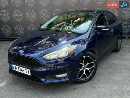 Синий Форд Фокус, объемом двигателя 2 л и пробегом 140 тыс. км за 7700 $, фото 1 на Automoto.ua