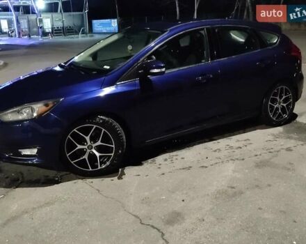 Синій Форд Фокус, об'ємом двигуна 2 л та пробігом 80 тис. км за 9300 $, фото 1 на Automoto.ua