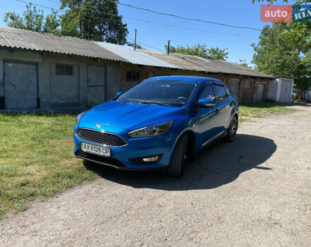Синій Форд Фокус, об'ємом двигуна 2 л та пробігом 185 тис. км за 10500 $, фото 1 на Automoto.ua