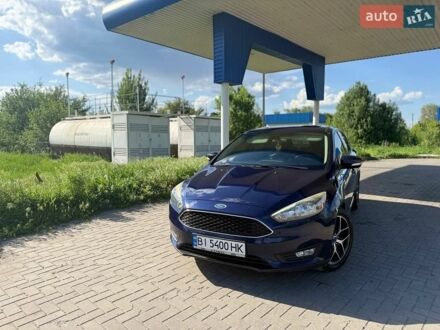 Синий Форд Фокус, объемом двигателя 2 л и пробегом 140 тыс. км за 8750 $, фото 1 на Automoto.ua