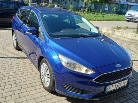 Синий Форд Фокус, объемом двигателя 1.5 л и пробегом 116 тыс. км за 9650 $, фото 1 на Automoto.ua