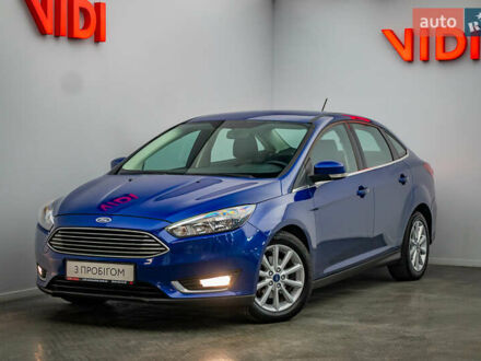 Синий Форд Фокус, объемом двигателя 1.5 л и пробегом 112 тыс. км за 10283 $, фото 1 на Automoto.ua