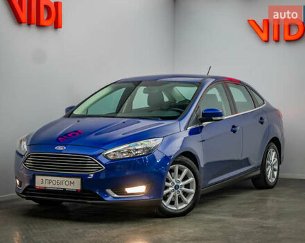 Синий Форд Фокус, объемом двигателя 1.5 л и пробегом 112 тыс. км за 10283 $, фото 1 на Automoto.ua