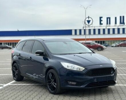 Синий Форд Фокус, объемом двигателя 1.5 л и пробегом 210 тыс. км за 10300 $, фото 1 на Automoto.ua