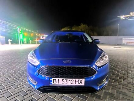 Синий Форд Фокус, объемом двигателя 2 л и пробегом 132 тыс. км за 7350 $, фото 1 на Automoto.ua