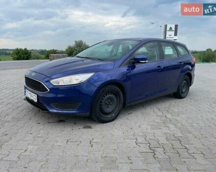 Синий Форд Фокус, объемом двигателя 1.5 л и пробегом 249 тыс. км за 7500 $, фото 1 на Automoto.ua
