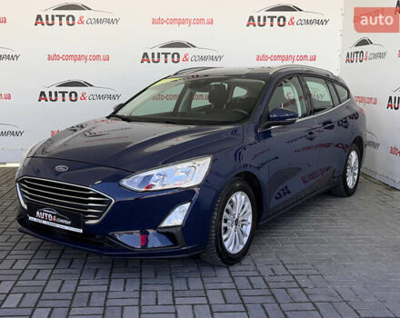 Синій Форд Фокус, об'ємом двигуна 1.5 л та пробігом 229 тис. км за 12650 $, фото 1 на Automoto.ua