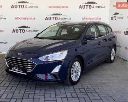 Синий Форд Фокус, объемом двигателя 1.5 л и пробегом 229 тыс. км за 12650 $, фото 1 на Automoto.ua