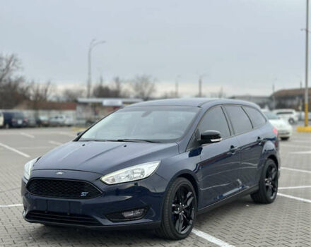 Синий Форд Фокус, объемом двигателя 1.5 л и пробегом 208 тыс. км за 10300 $, фото 1 на Automoto.ua