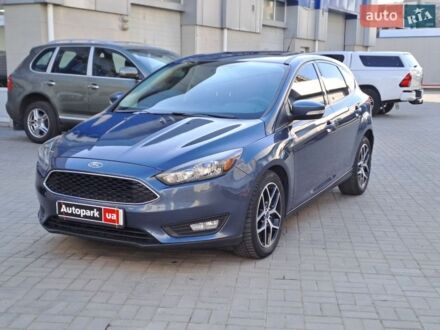 Синій Форд Фокус, об'ємом двигуна 2 л та пробігом 90 тис. км за 9290 $, фото 1 на Automoto.ua