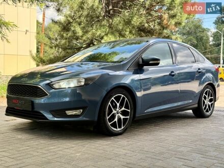Синій Форд Фокус, об'ємом двигуна 2 л та пробігом 100 тис. км за 8300 $, фото 1 на Automoto.ua